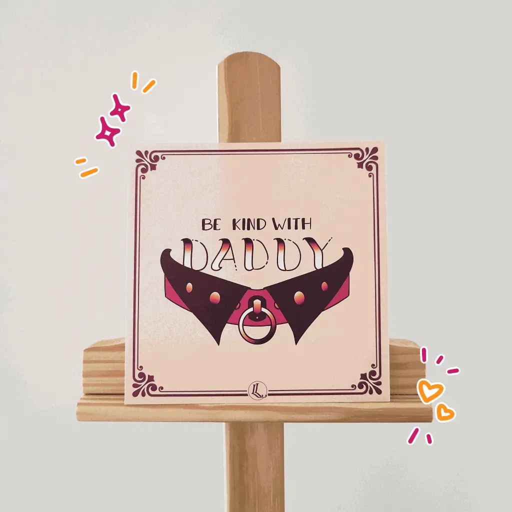 PRINT | Be kind with Daddy | version 2