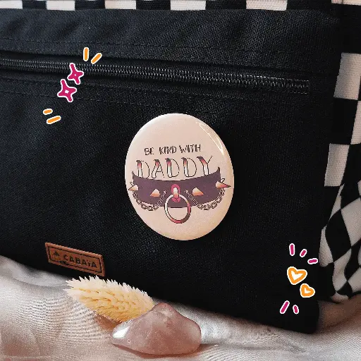 BADGE | Be kind with Daddy | version 1