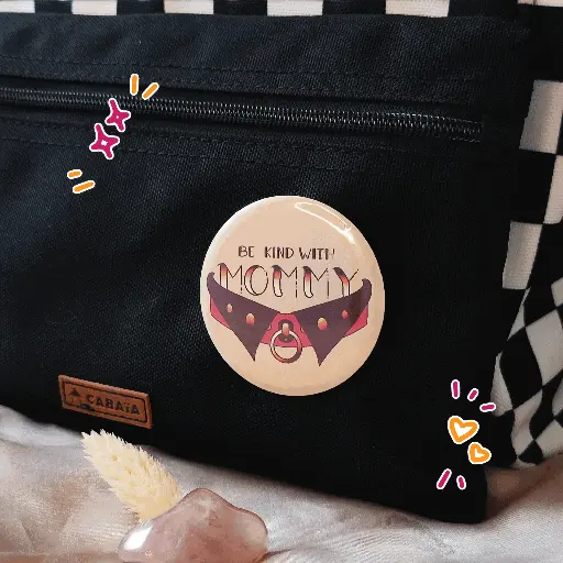 BADGE | Be kind with mommy | version 1